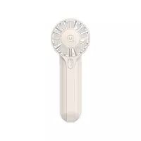 USAMS Handheld Fan High Speed Desk Fan USB Rechargeable Portable Cooling Fan White ZB288W