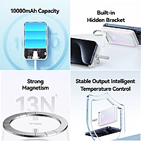 USAMS  Magnetic Wireless Charging Phone Power Bank 10000mAh PD 20W USCD219