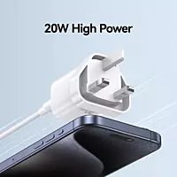 USAMS 20W GaN Fast Charger CC250 Black