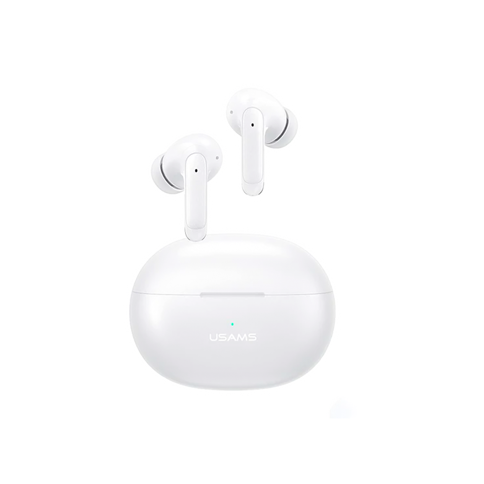 USAMS In-ear Bluetooth Handsfree Headphone with Charging Case White XD19W