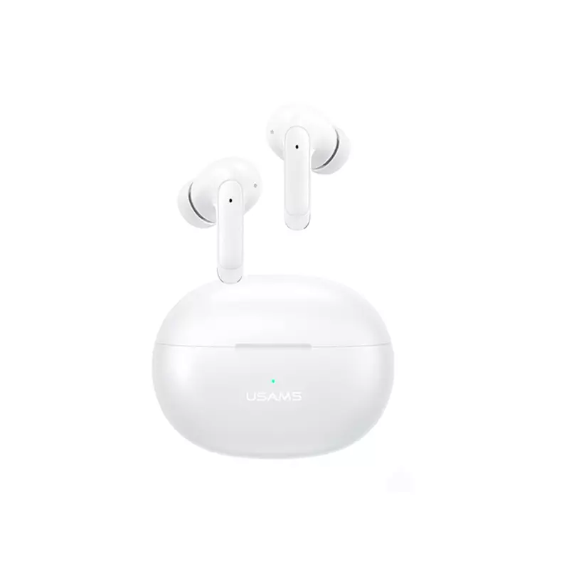 USAMS In-ear Bluetooth Handsfree Headphone with Charging Case White XD19W
