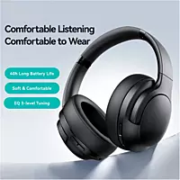 USAMS UJ29 Bluetooth Headphones Over Ear, 3 EQ Music Modes Wireless Headset
