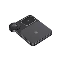 USAMS US-CD190 15W 3 IN 1 Wireless Charger For Iphone , Iwatch , Airpods CD190WXC01
