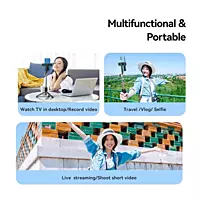 USAMS ZB324 Mini Wireless Selfie Stick with Integrated Tripod