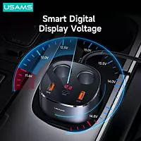 USAMS car charger Cigarette lighter socket splitter USCC151