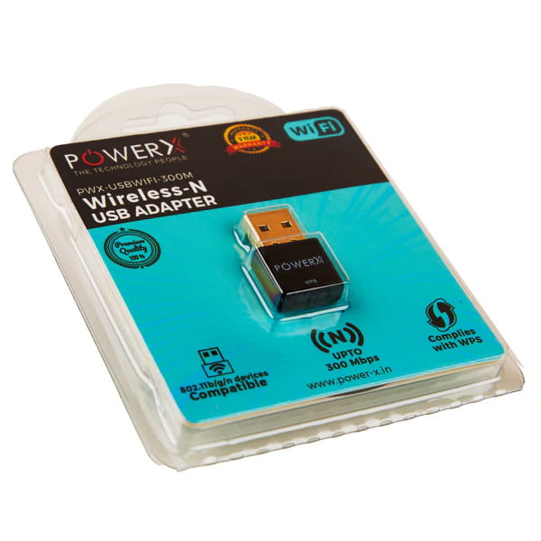 Power X Wifi USB Adaptor 300 MBPS