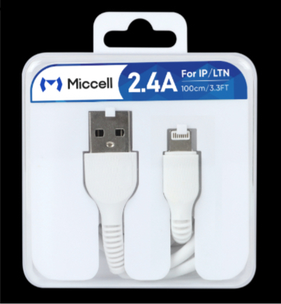 MICCELL USB TO IPHONE CABLE