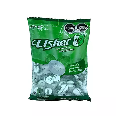 USHER PASTILLAS DE HIERBA BUENA 310 G
