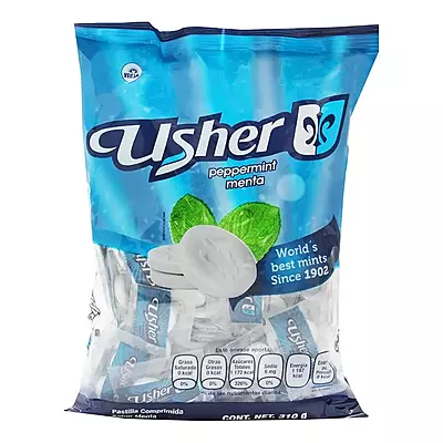 USHER PASTILLAS DE MENTA 310 G