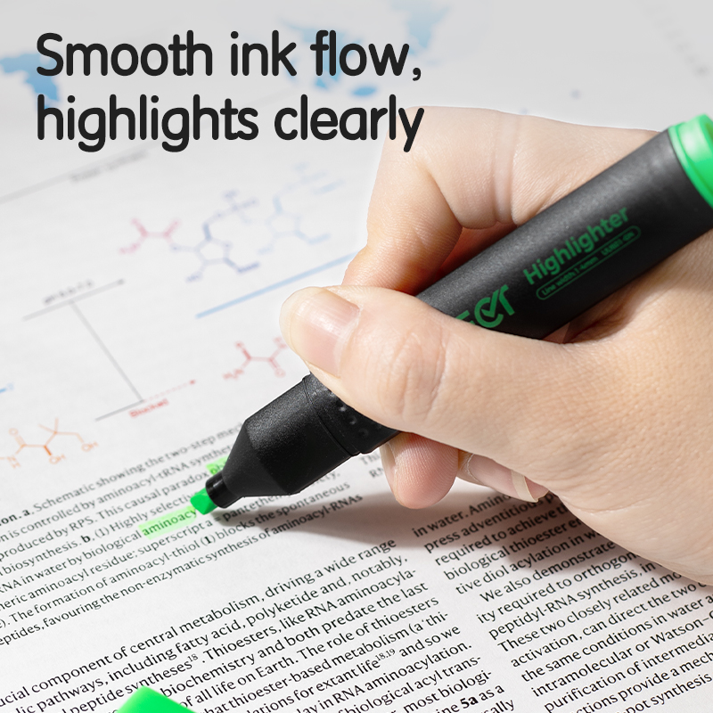 DELI UU601 ISELECT HIGHLIGHTER - GREEN