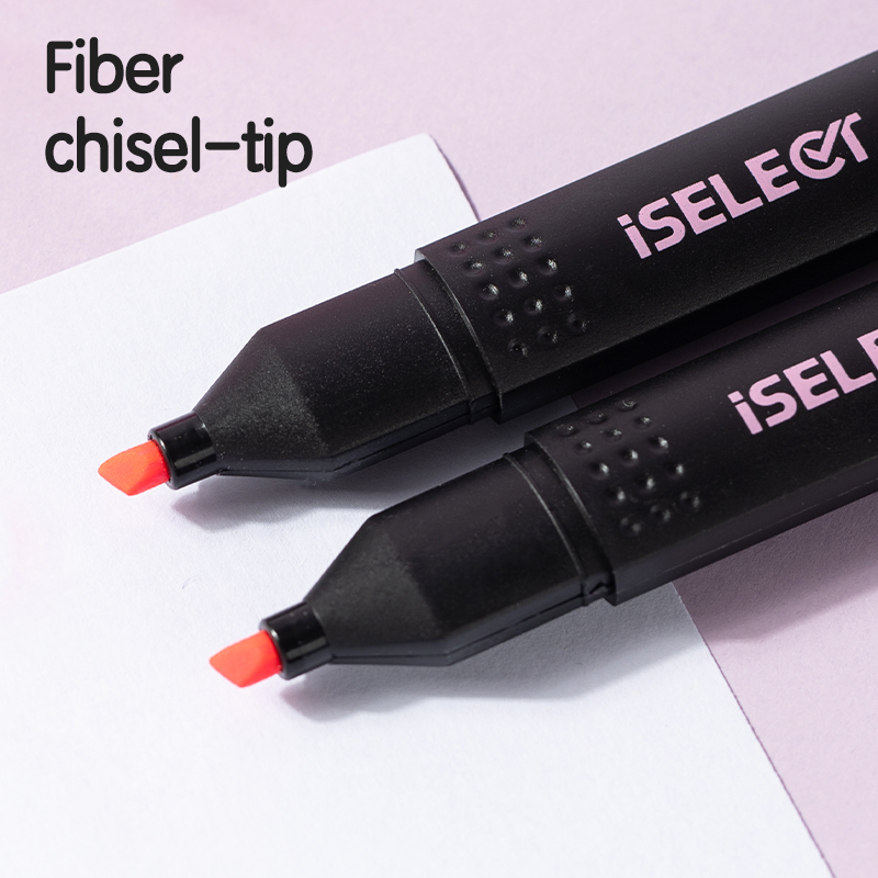 DELI UU601 ISELECT HIGHLIGHTER - PINK