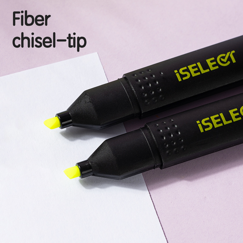 DELI UU601 ISELECT HIGHLIGHTER - YELLOW