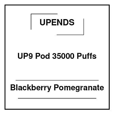 Upends UP9 Pod 35000 Puffs Blackberry Pomegranate
