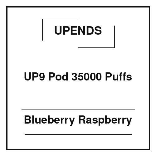 Upends UP9 Pod 35000 Puffs Blueberry Raspberry