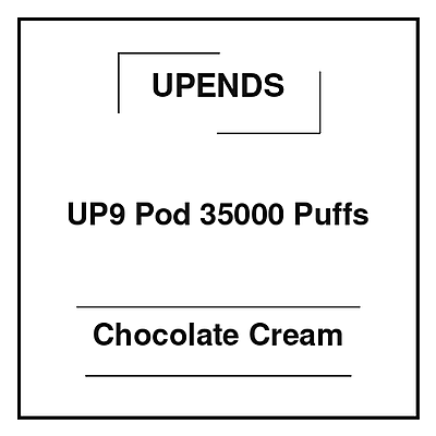 Upends UP9 Pod 35000 Puffs Chocolate Cream