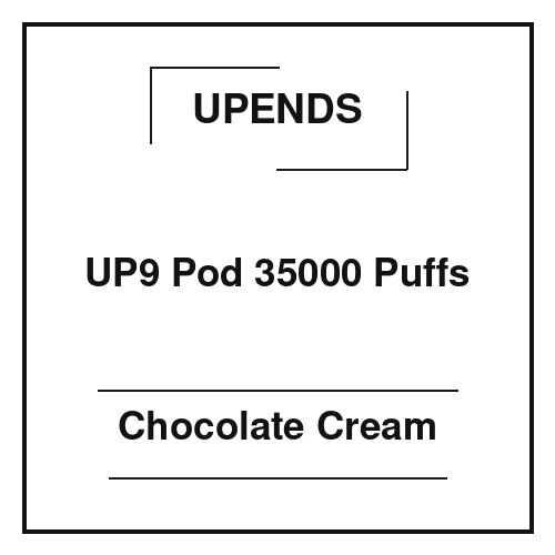 Upends UP9 Pod 35000 Puffs Chocolate Cream