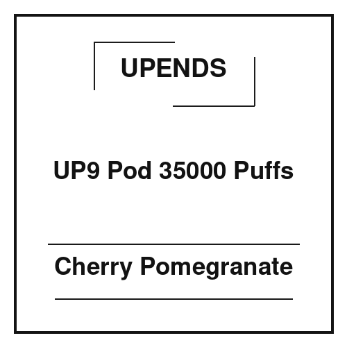 Upends UP9 Pod 35000 Puffs Cherry Pomegranate