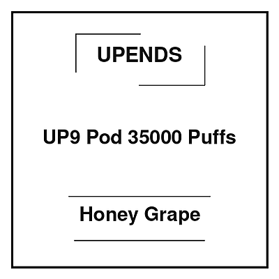 Upends UP9 Pod 35000 Puffs Honey Grape