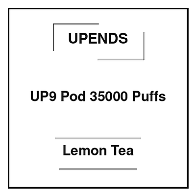 Upends UP9 Pod 35000 Puffs Lemon Tea