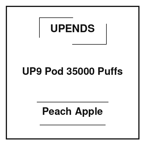 Upends UP9 Pod 35000 Puffs Peach Apple
