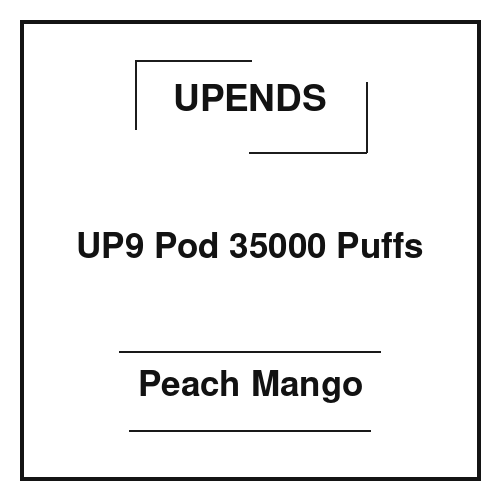 Upends UP9 Pod 35000 Puffs Peach Mango