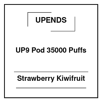 Upends UP9 Pod 35000 Puffs Strawberry Kiwifruit