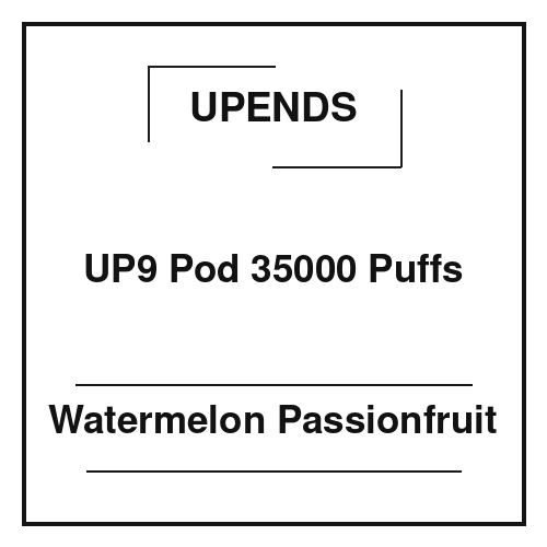 Upends UP9 Pod 35000 Puffs Watermelon Passionfruit