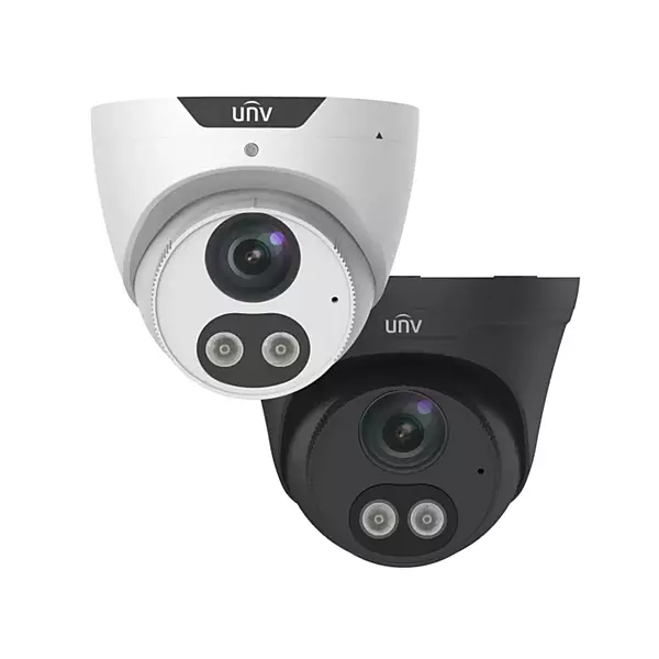 UNV 4MP Turret IP Camera, Color Hunter, with Speaker, Easystar IPC3614LE-DF28KC-WL