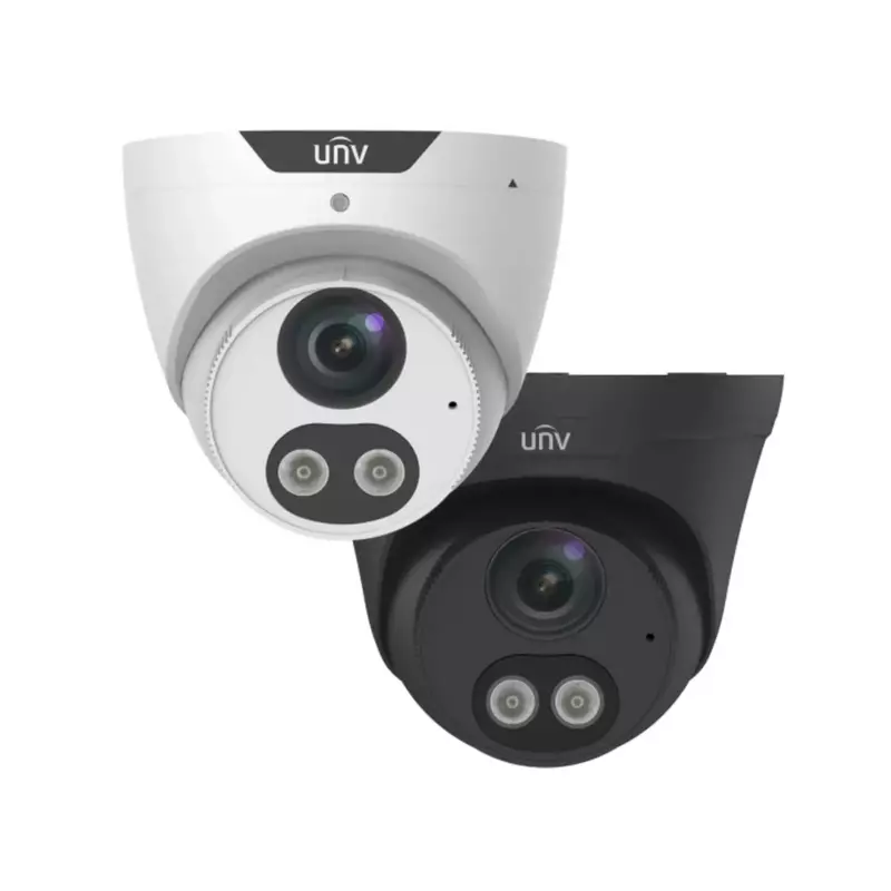 UNV 4MP Turret IP Camera, Color Hunter, with Speaker, Easystar IPC3614LE-DF28KC-WL