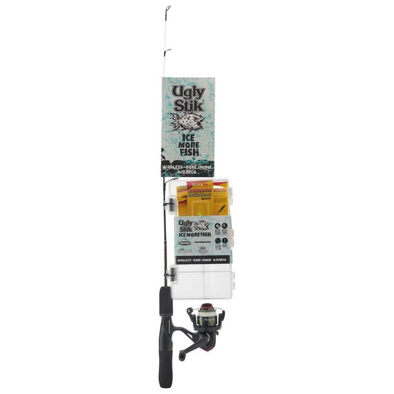Shakespeare Ugly Stik Ice "Catch More Fish" Walleye Kit Shakespeare Ugly Stik Ice "Catch More Fish" Walleye Kit