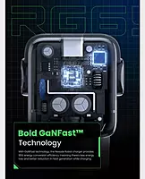 Ugreen Nexode RG 65W 3-Port Robot GaN Charger CD361 Black