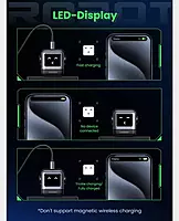Ugreen Nexode RG 65W 3-Port Robot GaN Charger CD361 Black