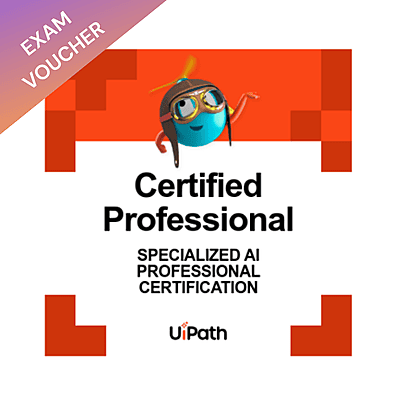 UiPath Specialized AI Professional Exam Voucher