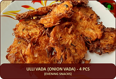 DES - Ulli Vada (Onion Vada) - 5 Pcs DES - Ulli Vada (Onion Vada) - 5 Pcs