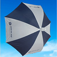Umbrella with sliding cover