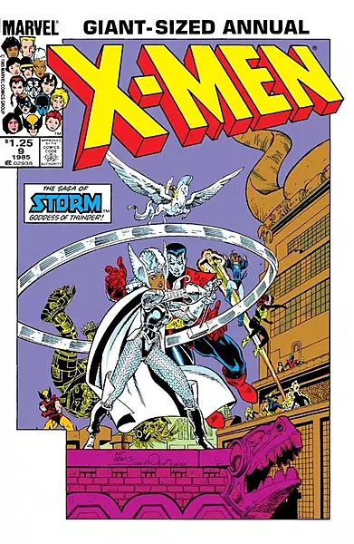 Uncanny X-Men Annual #9 (1985)- 1st Stormcaster, Art Adams
