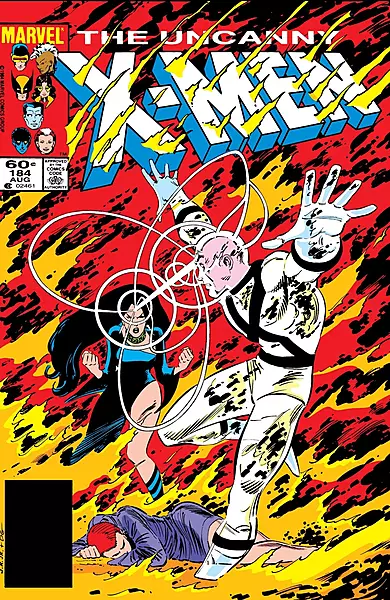 The Uncanny X-Men #184 Newsstand Variant (Marvel Comics August 1984)