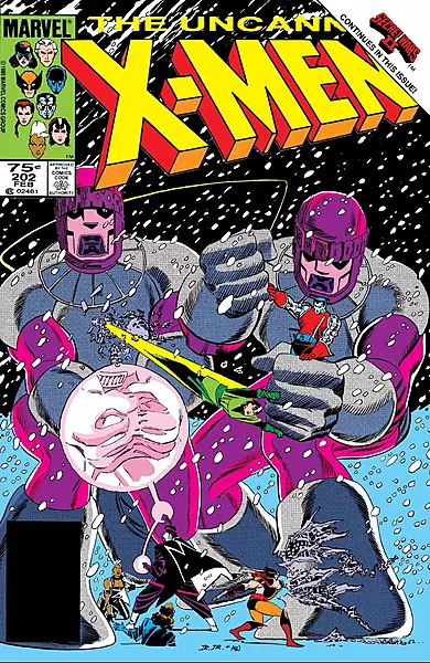 The Uncanny X-Men #202 (Marvel Comics February 1986)