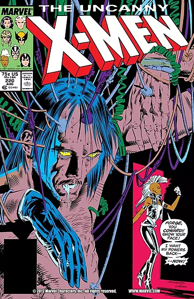 The Uncanny X-Men #220 (Marvel Comics August 1987)