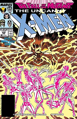 The Uncanny X-Men #226 Newsstand Variant (Marvel Comics February 1988)