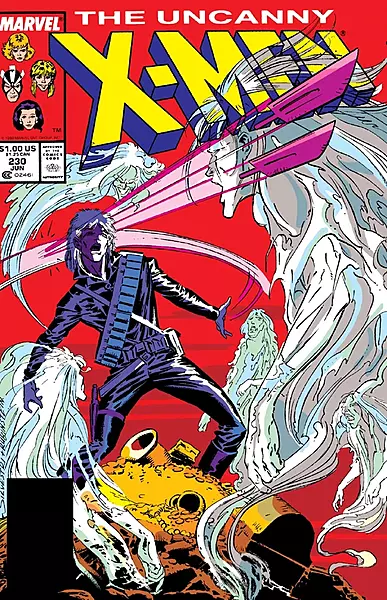 The Uncanny X-Men #230 Newsstand Variant (Marvel Comics June 1988)
