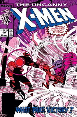 The Uncanny X-Men #247 Newsstand Variant (Marvel Comics August 1989)