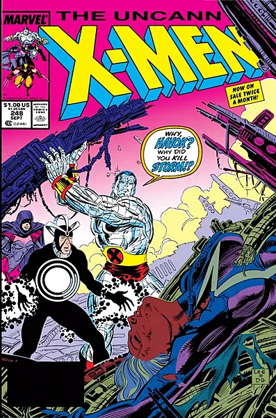 The Uncanny X-Men #248 (Marvel Comics September 1989)