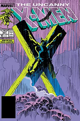 The Uncanny X-Men #251 (Marvel Comics Early November 1989)