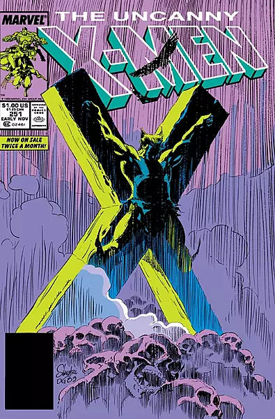 The Uncanny X-Men #251 (Marvel Comics Early November 1989)