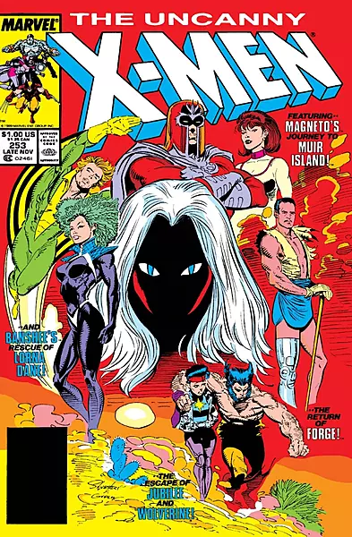 The Uncanny X-Men #253 (Marvel Comics Late November 1989)
