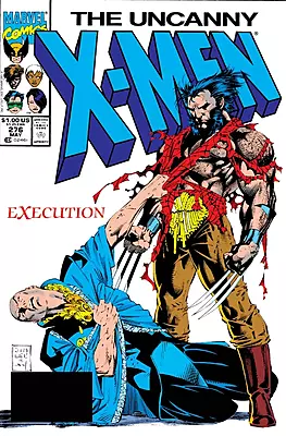 The Uncanny X-Men #276 Newsstand Variant (Marvel Comics May 1991)