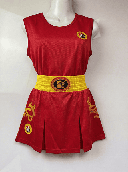 Uniforme De Mujer Sanda Oficial Rojo