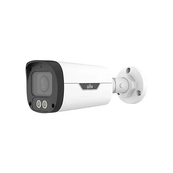 UNV 8MP ColorHunter Wise-ISP Warm Light Bullet Network Camera IPC2318LE-DF40KM-WP