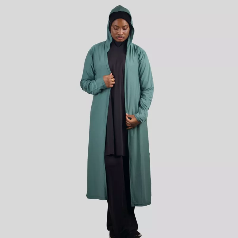 sea green kimono